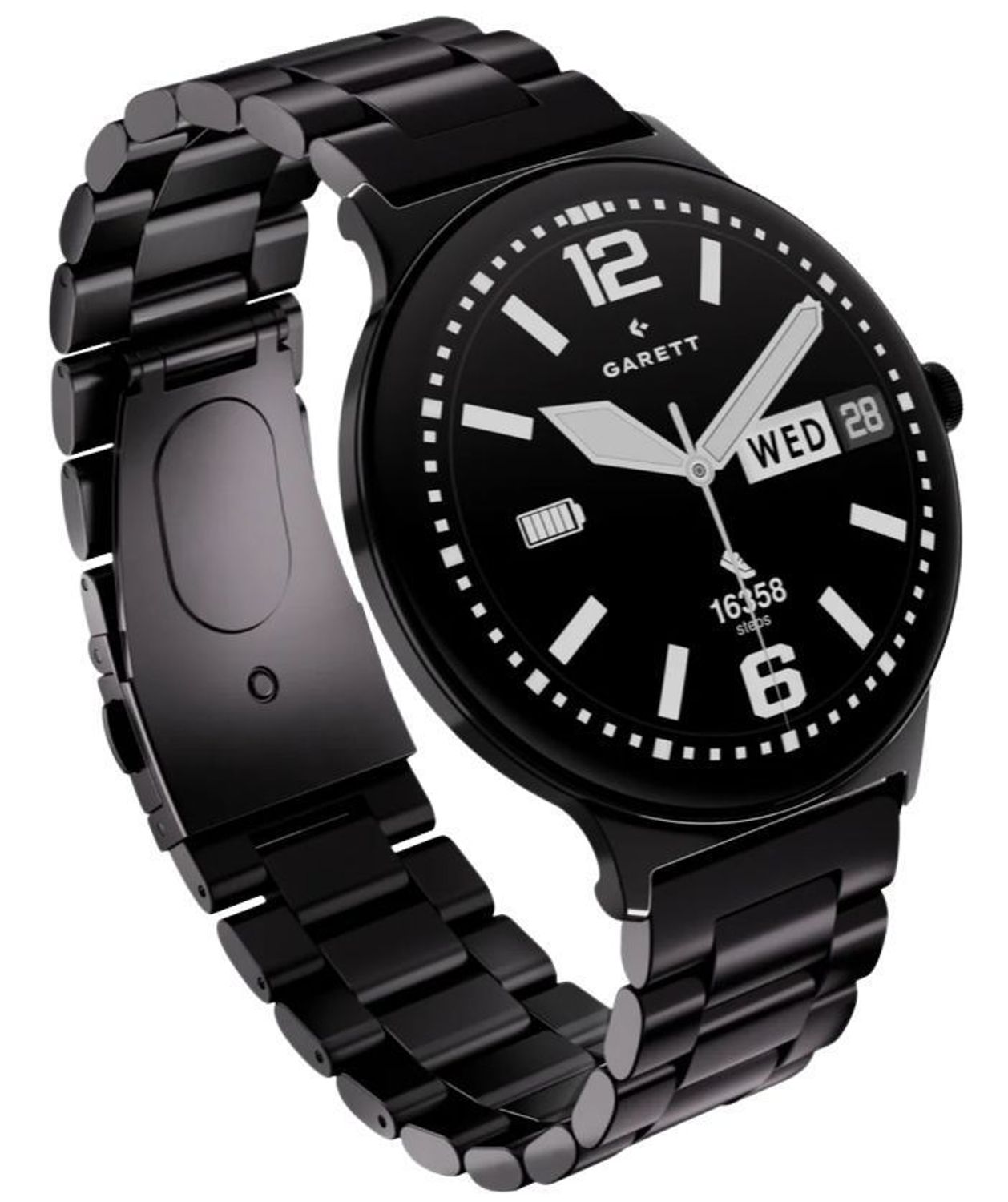 Smartwatch męski Garett Quantum Glow czarny stalowy AMOLED 1,43″ + pasek skórzany (7).jpg